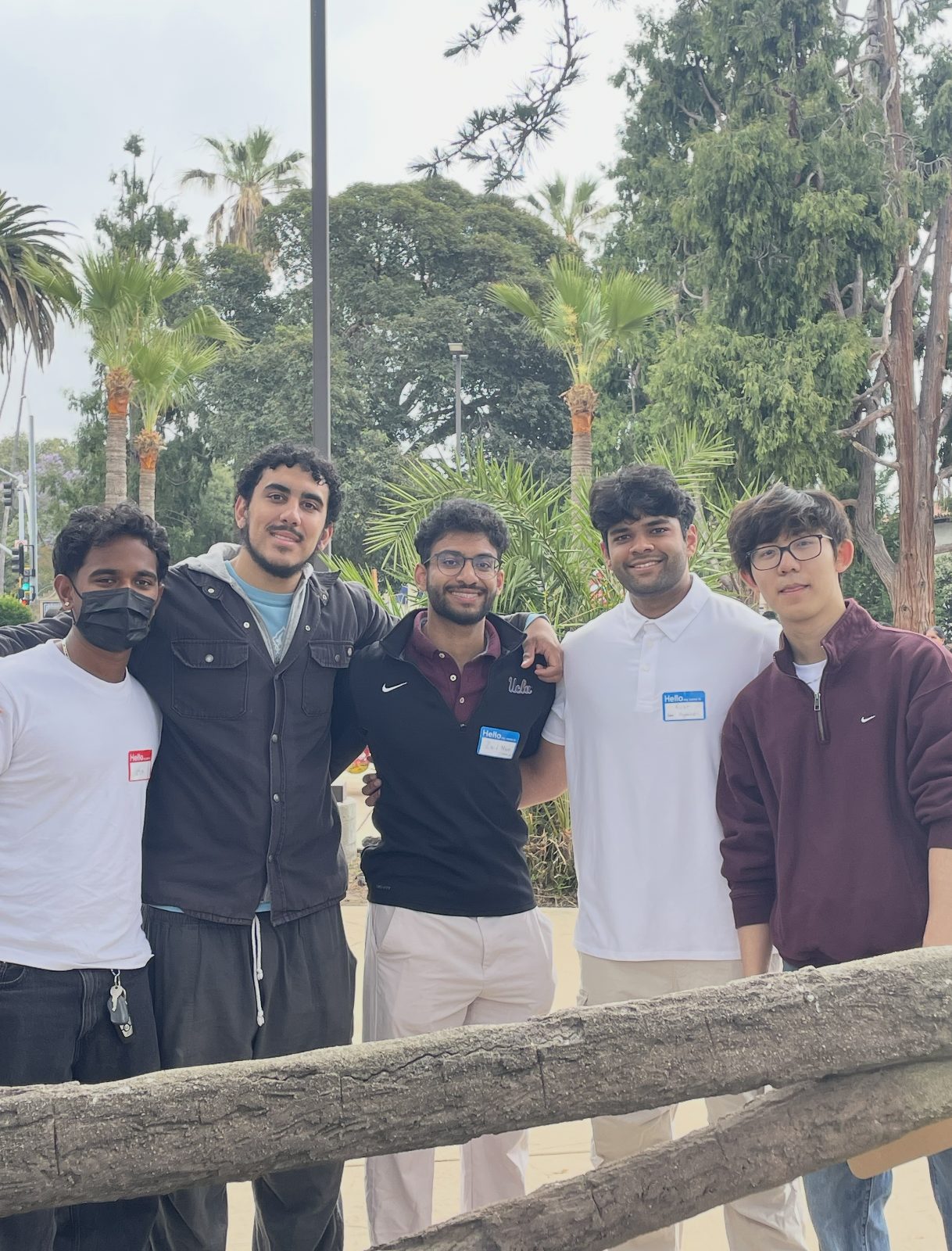 Breathe Better Foundation volunteers on campus